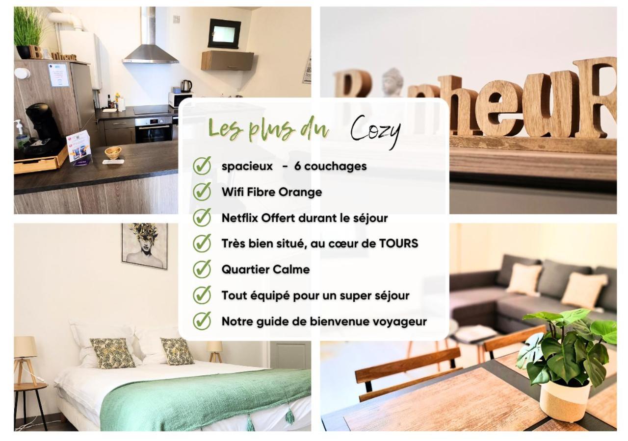 "Cozy Zen" 1 Grande Chambre - Calme - Arrivee Autonome - 6 Pers - Parking Gratuit Тур Экстерьер фото